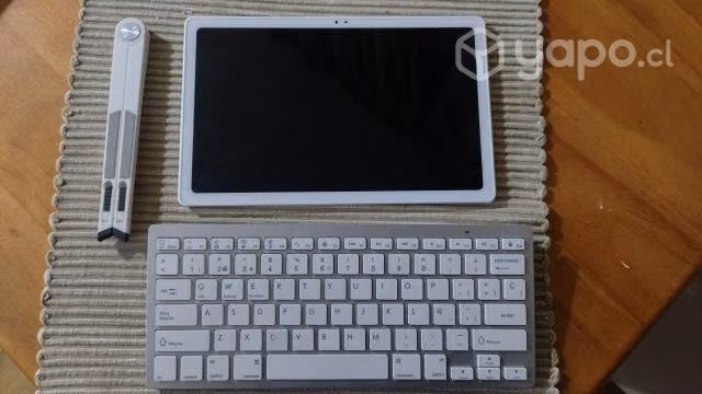 Tablet Samsung Galaxy A7+ teclado Bluetooth+ sopor