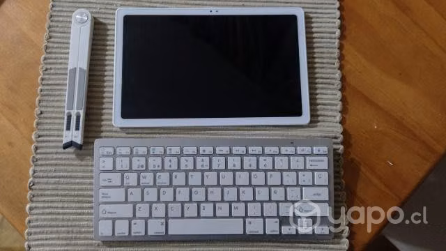 Tablet Samsung Galaxy A7+ teclado Bluetooth+ sopor