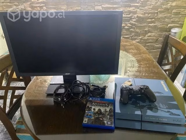 PS4 Version limitada de uncharted y monitor 60hz