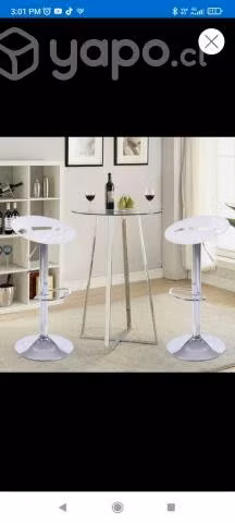 Par de sillas de bar