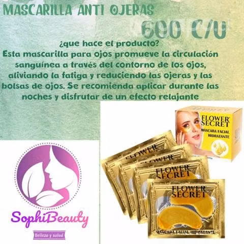 Mascarilla anti ojeras