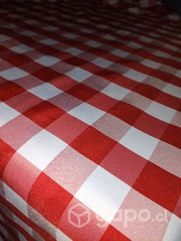 Mantel Cuádrille Para Restaurant o Eventos 2 x 1.5