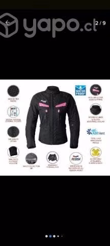 Chaqueta dama termica e impermeable m/l