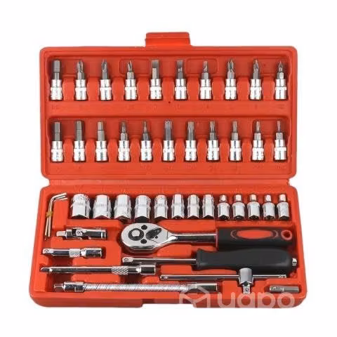 Set De Herramientas Juego De Dados 46pcs