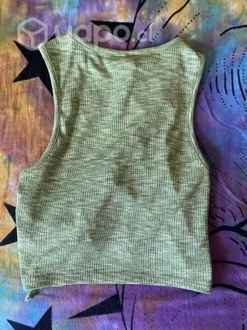 Polera verde h&m - Imagen 2