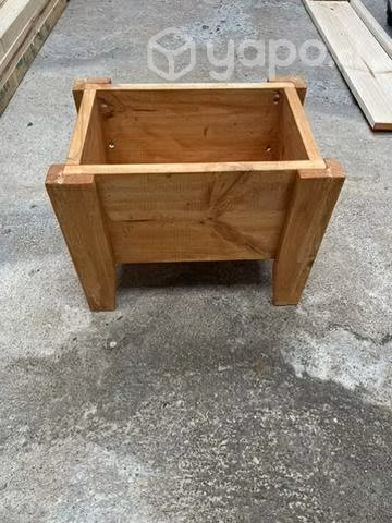 Macetero madera - Imagen 2