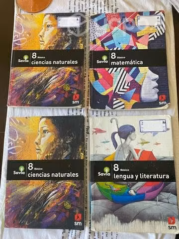 Libros Savia 7mo y 8vo