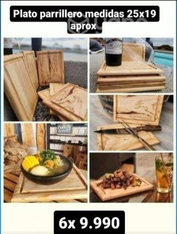 Platos de madera - Imagen 2