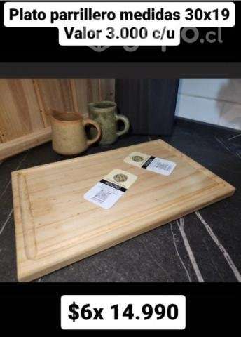 Platos de madera - Imagen 5
