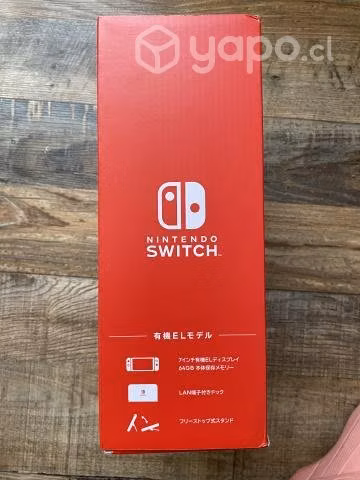 Nintendo switch oled edición Mario Red
