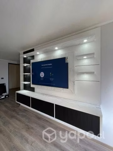Rack flotante para tv, colores y modelos varios
