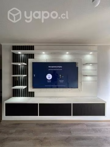 Rack flotante para tv, colores y modelos varios