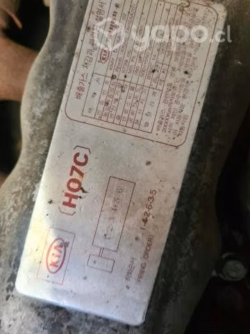 Motor h07c kia 4.5ton 180hp