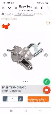 Base termostato v16 sentra