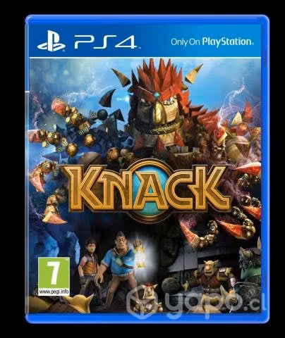 Knack PS4 usado en español