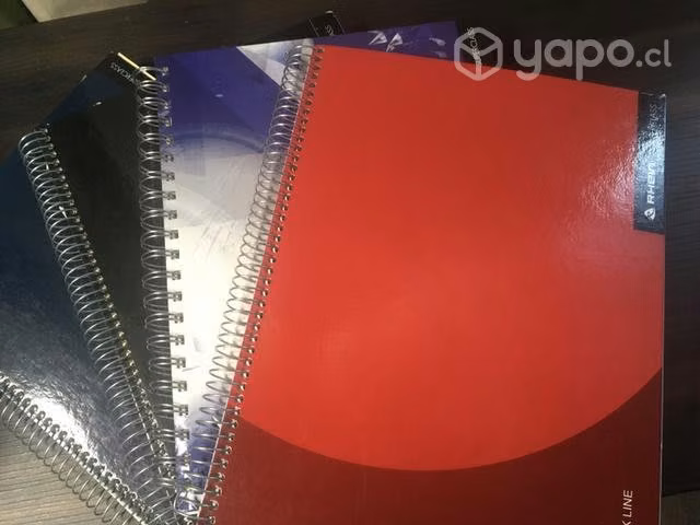 Cuaderno 150 hojas tapa dura RHEIN