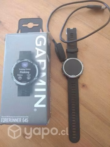 Reloj Garmin modelo forerunner 645