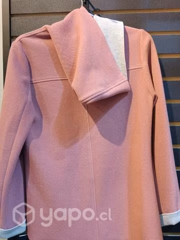Chaleco cárdigan rosado talla M