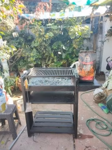Parrilla a carbon