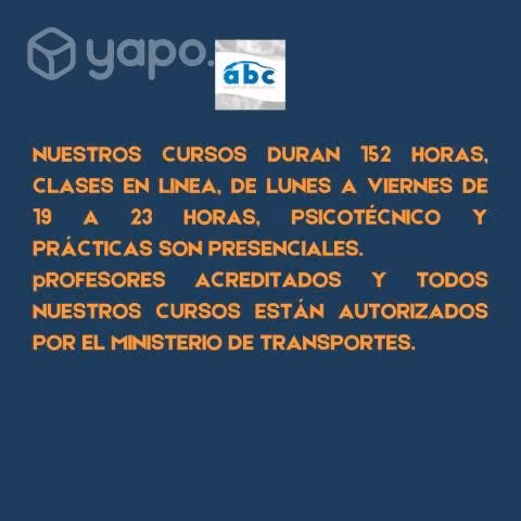 Cursos para licencia de conducir