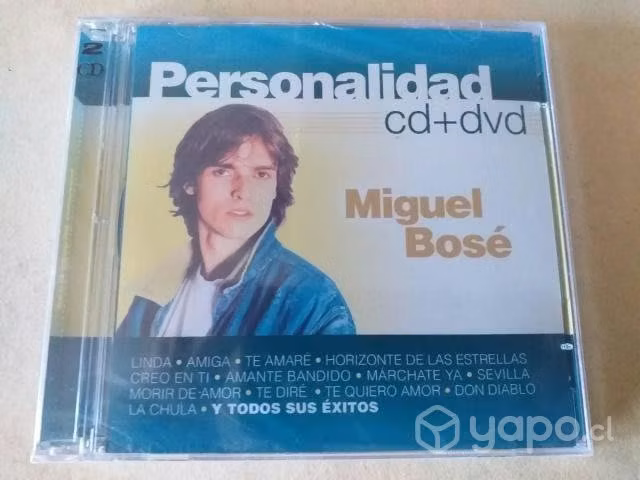Miguel Bose - Personalidad Cd + Dvd