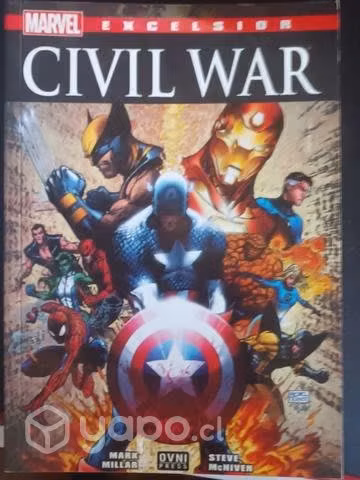 Marvel comics excelsior civil war #1-7