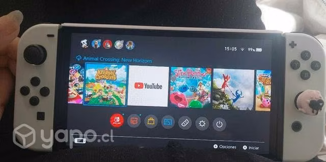 Nintendo switch oled permuto x iphone
