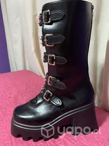 Botas altas tipo demonias - Imagen 3