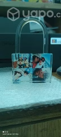 Candado de cristal personalizado - Imagen 2