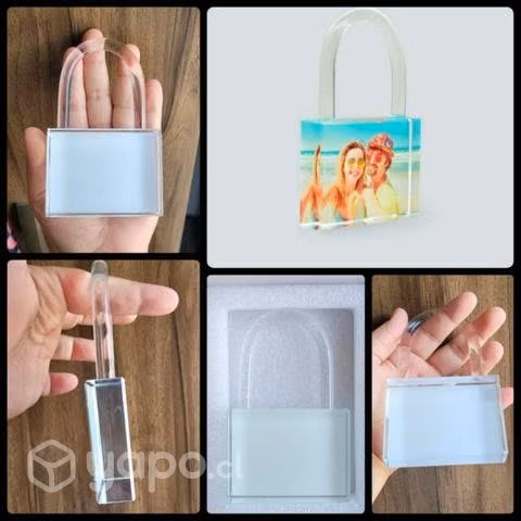 Candado de cristal personalizado - Imagen 4