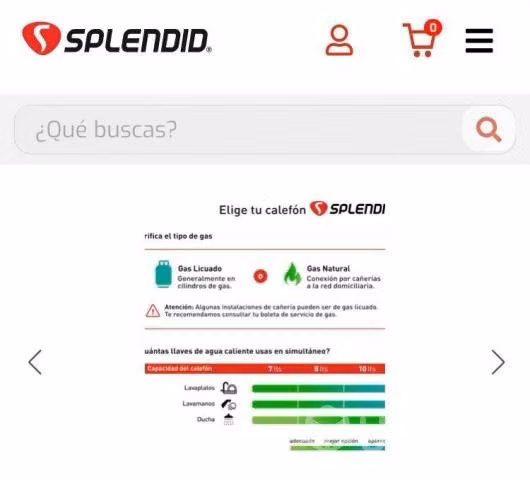 calefont Splendid 8L NUEVO 100.000 - Imagen 3