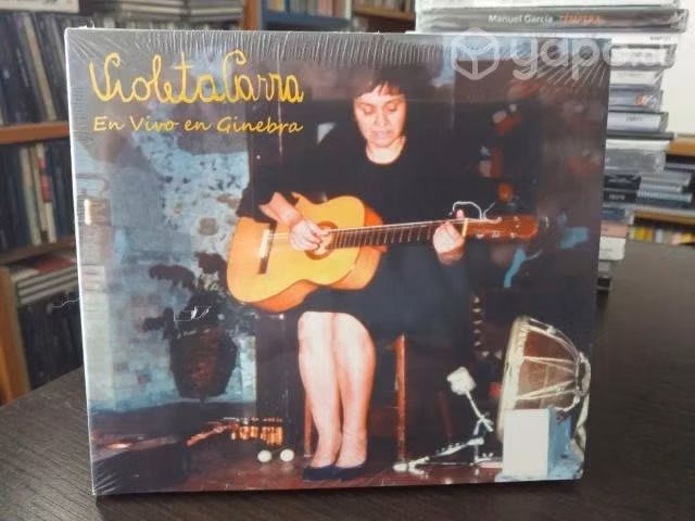 Cd Violeta Parra En Vivo En Ginebra