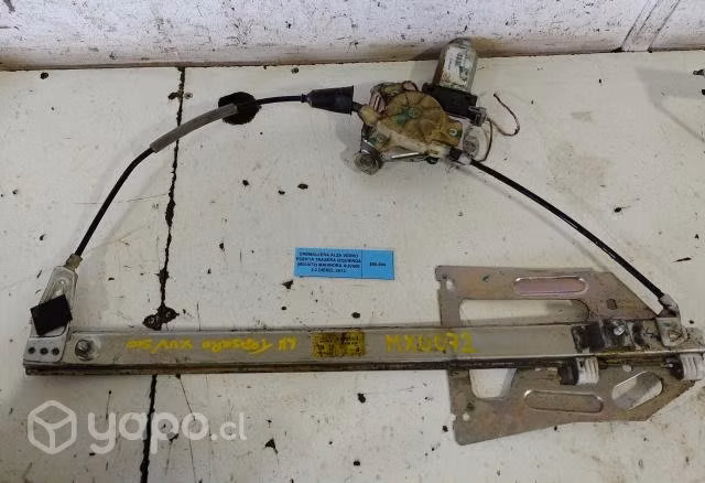 Cremallera AlzaVidrio Pta tras izq (MXU072) XUV500