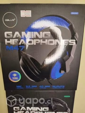Audífonos gamer nuevos