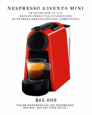 Cafetera Nespresso