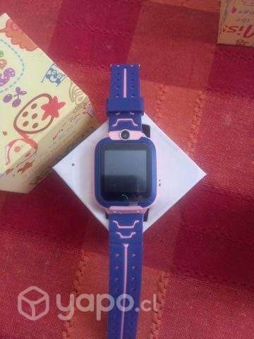 Reloj inteligente para niños Q12 Azul - Rosado - Imagen 2