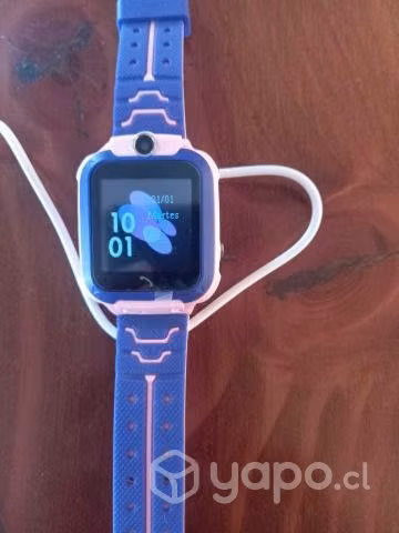 Reloj inteligente para niños Q12 Azul - Rosado