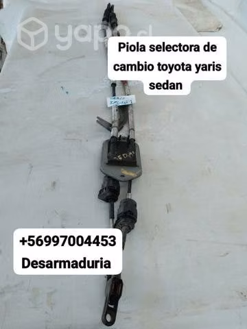 Piola selectora de cambio Toyota Yaris Sedán
