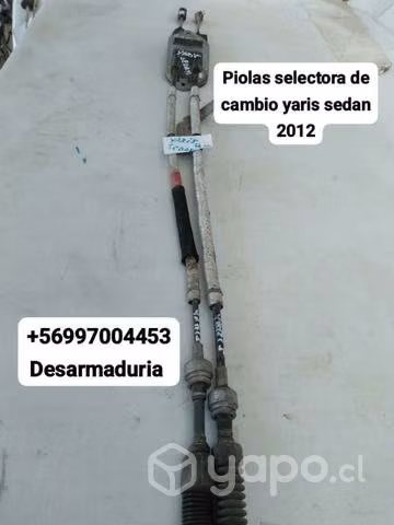Piola selectora de cambio Toyota Yaris Sedán