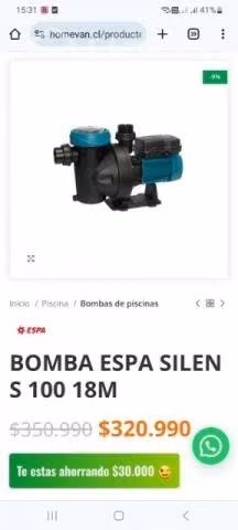 Bomba Silen S 100 18M