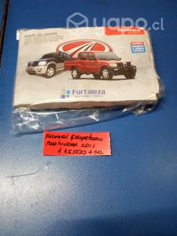 Manual propietario mahindra 2013