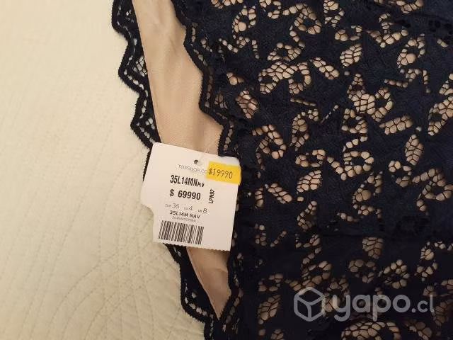 Vestido sin uso marca top shop - Imagen 2
