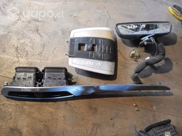 Mercedes benz c250 2014 espejo interior comando te