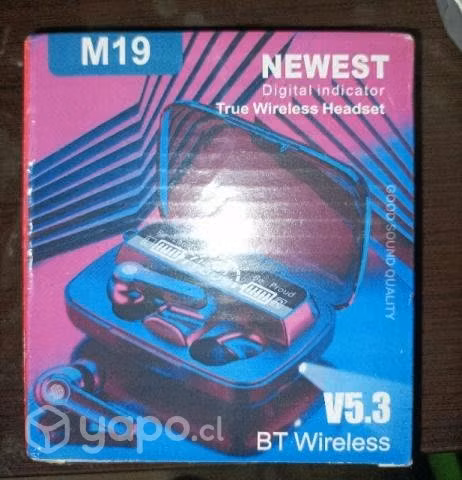 Audífonos bluetooth M19
