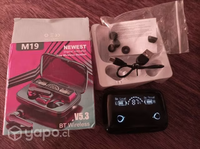 Audífonos bluetooth M19