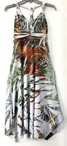 Vestido Elástico Marca Fbo Italy Talla Xs