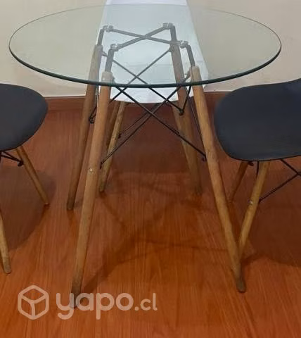 Mesa redonda EAMES 80 cm - Imagen 2