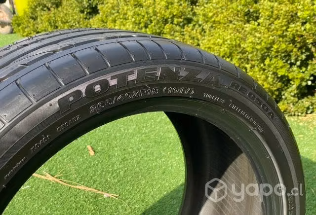 neumático aro 18 Bridgestone Potenza