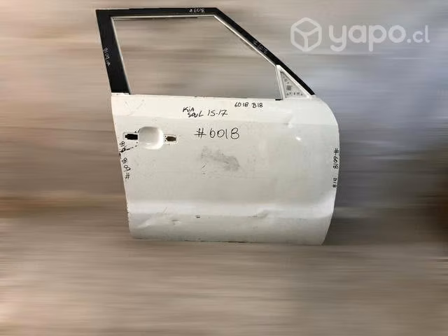 Puerta delantera rh kia soul 2015-2017
