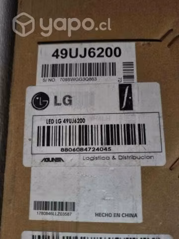 Televisor LED LG 49" 49UJ6200 UHD 4K SMART TV